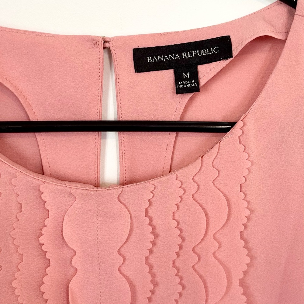 Banana Republic Dusty Rose Sleeveless Blouse - Size: Medium - Picture 2 of 7